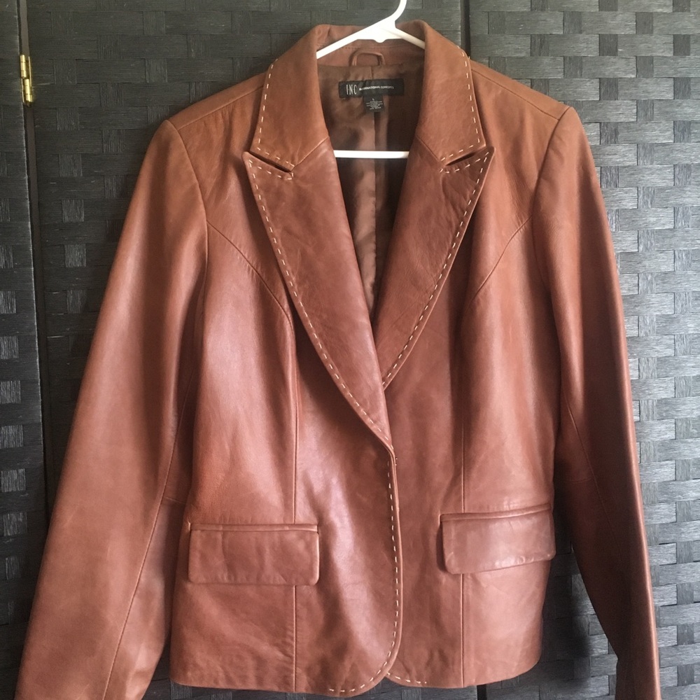 Leather jacket